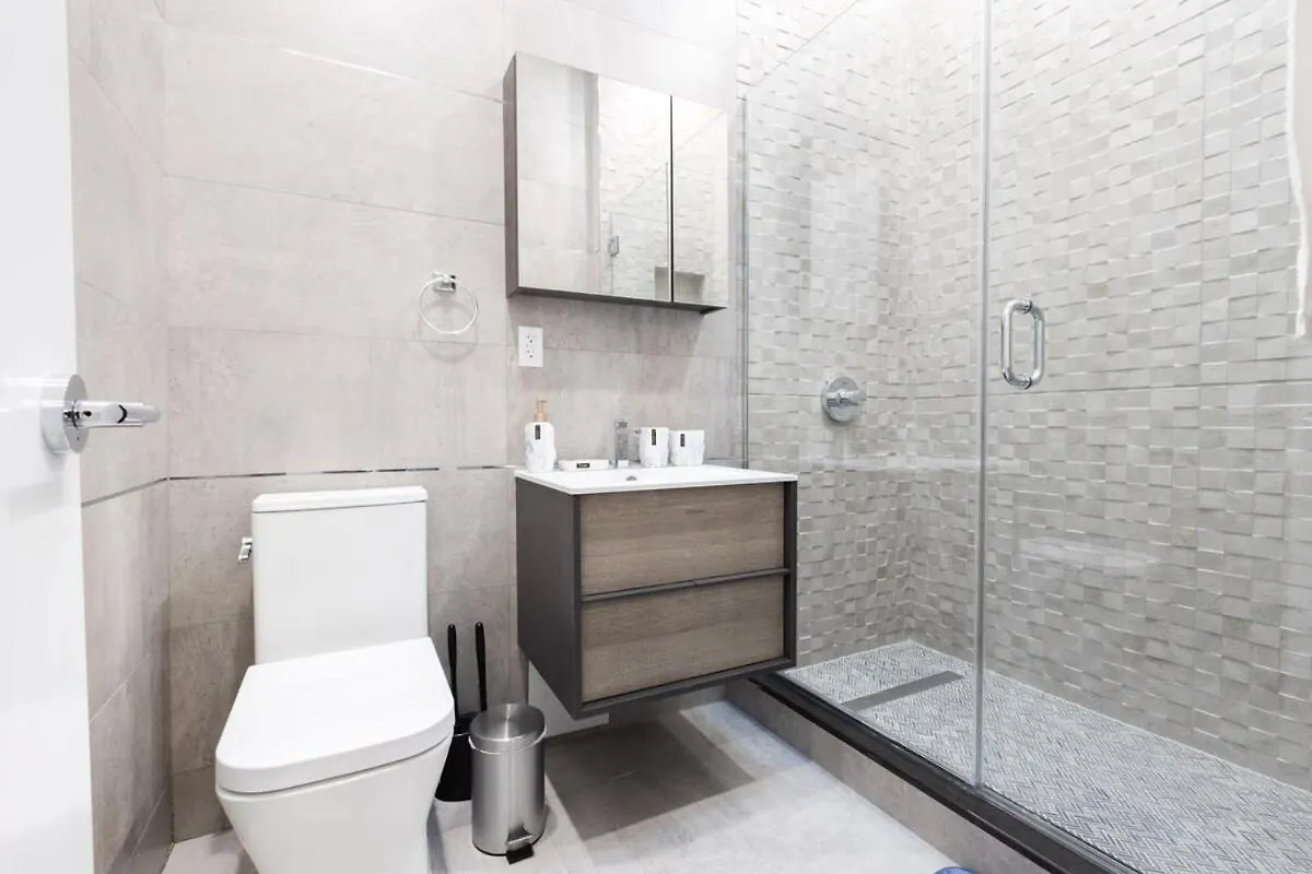 317-4C New Modern 1Br W&D Walk To Central Park New York