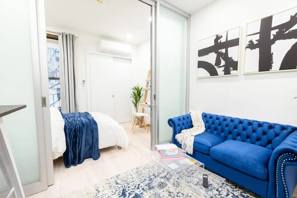 317-4C New Modern 1Br W&D Walk To Central Park New York
