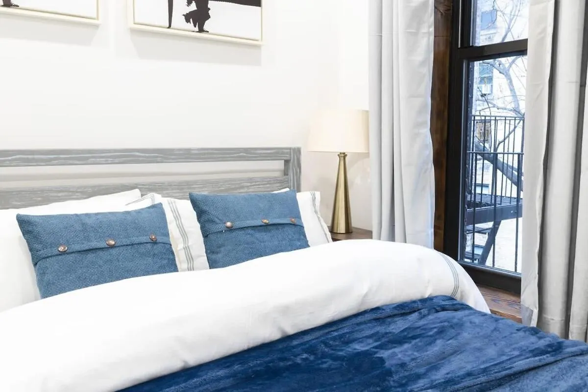 317-4C New Modern 1Br W&D Walk To Central Park New York