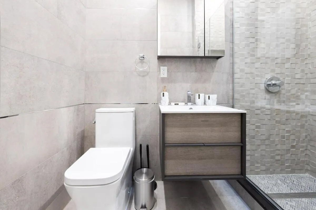 Apartman 317-4C New Modern 1Br W&D Walk To Central Park New York